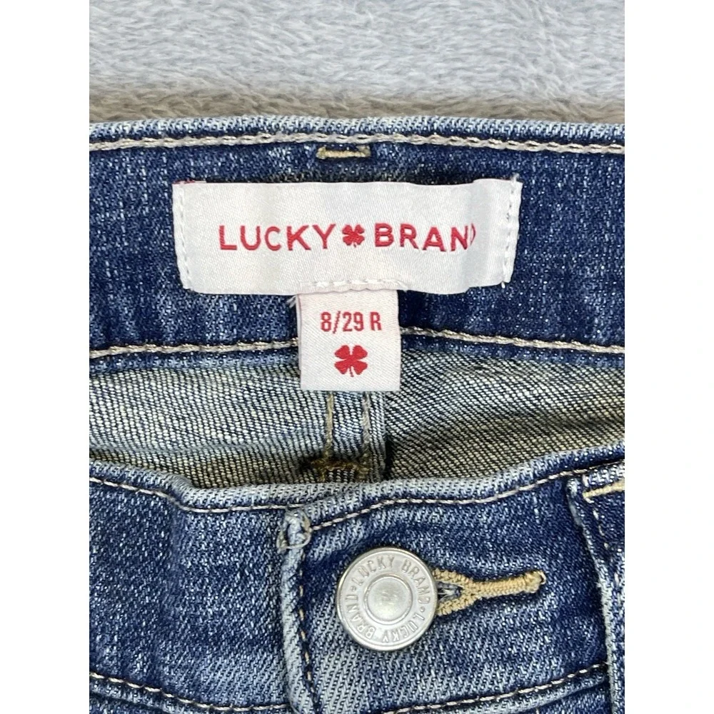 Lucky Brand Jeans Womens 8/29 Blue Denim‎ Medium Wash Sweet Mid Rise Bootcut - Picture 7 of 11